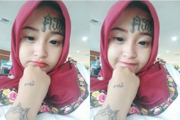 Putuskan Hijrah dan Berhijab, Penampilan Iska Randy si Anak Punk ini Tuai Pujian dan Doa Warganet