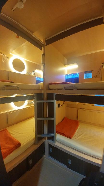 Single bed capsule.