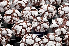 Cocoa Crinkle Cookies ini asli unik banget!