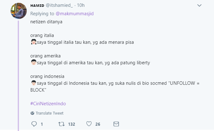 22 Ciri-Ciri Warganet Indonesia Kalau Dibandingkan dengan Negara Lain. Bangga Atau Bikin Malu Nih?