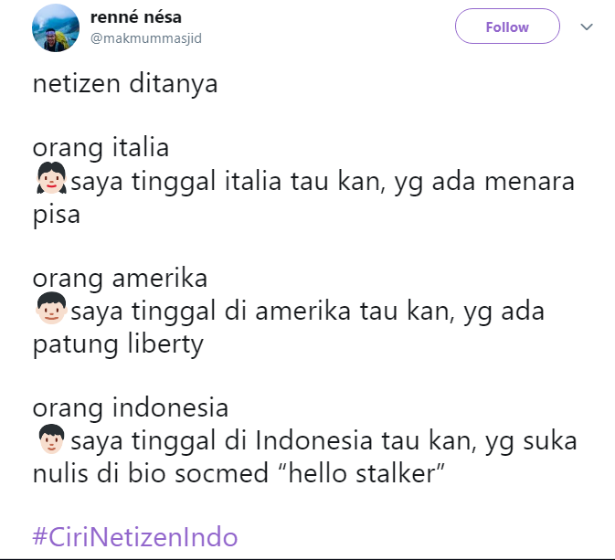 22 Ciri-Ciri Warganet Indonesia Kalau Dibandingkan dengan Negara Lain. Bangga Atau Bikin Malu Nih?