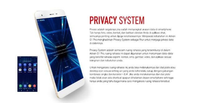 fitur privacy system