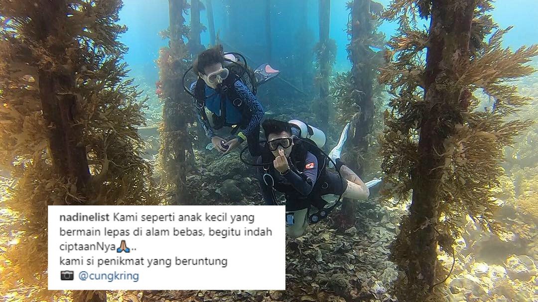 Mesranya Pasangan Nadine dan Dimas Anggara di Medsos Bikin Warganet Iri. Serasi Banget Sih!