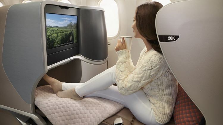 Begini Mewahnya Kabin Singapore Airlines 787-10 Dreamliner. Interiornya Keren Banget!