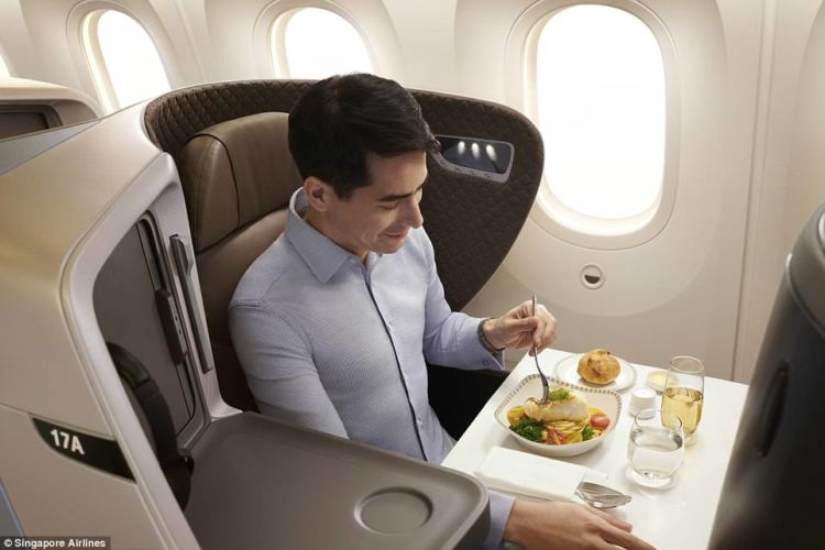 Begini Mewahnya Kabin Singapore Airlines 787-10 Dreamliner. Interiornya Keren Banget!