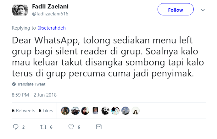 13 Curhatan Orang yang Ikut Ngobrol di Grup WA, Tapi Dicuekin. Definisi dari Sakit Nggak Berdarah nih~