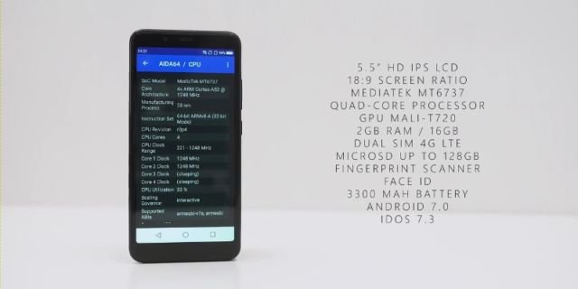 Spesifikasi Advan i6 dinilai sangat mumpuni untuk smartphone di kelasnya