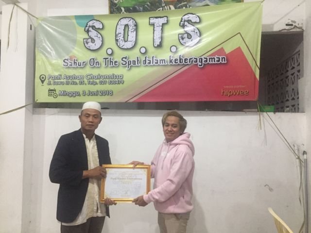 Komunitas Conttac Center Gelar Sahur On The Spot yang Ideal, Berikan Santunan dan Saling Berbagi di Panti Asuhan