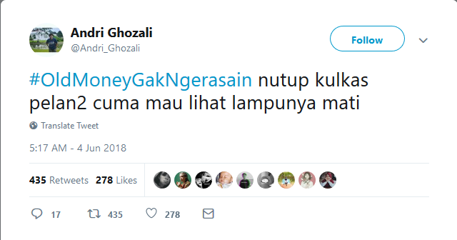 Thread Twitter Soal Orang Kaya Indonesia Bikin Takjub, Warganet Malah Usung Tagar #OldMoneyGakNgerasain