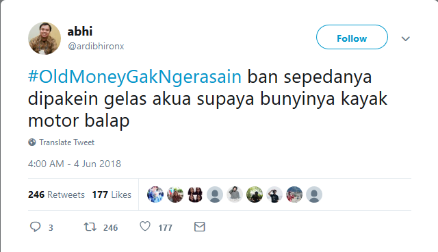 Thread Twitter Soal Orang Kaya Indonesia Bikin Takjub, Warganet Malah Usung Tagar #OldMoneyGakNgerasain