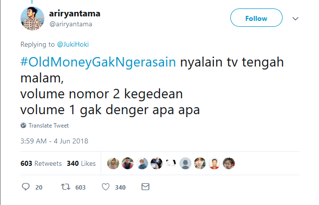 Thread Twitter Soal Orang Kaya Indonesia Bikin Takjub, Warganet Malah Usung Tagar #OldMoneyGakNgerasain