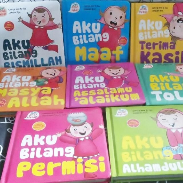 beberapa koleksi buku seri anak hebat