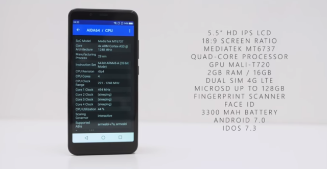 Spec #Androidi6