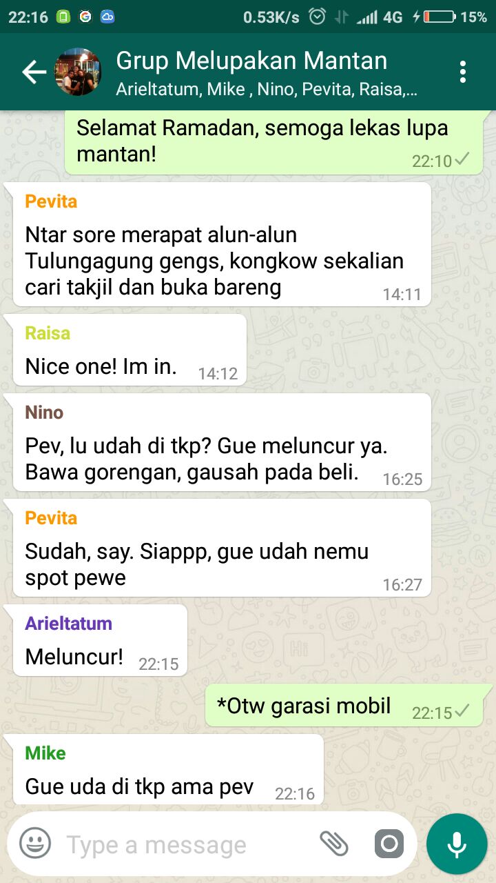 8 Tipe Grup WhatsApp Ketika Ada Ajakan Buka Bersama. Dari yang Kompak Sampai Cuma Bikin Wacana Saja~