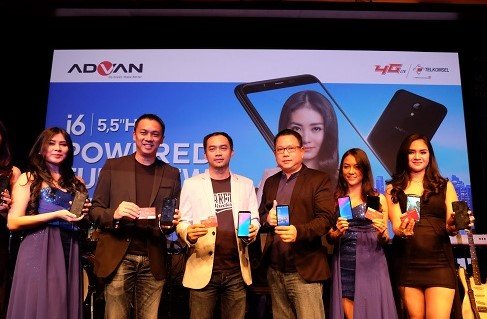 Advan i6 punya RAM 2GB, CPU Octa COre 1.5GHz,