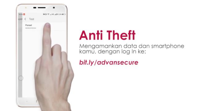 makin aman dengan anti theft