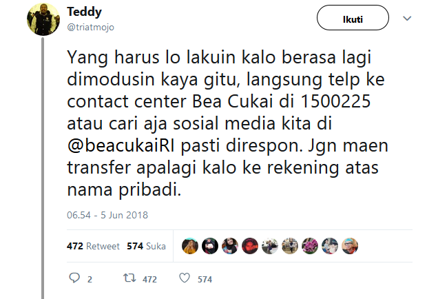 Aparat Ungkap Modus Penipuan Atas Nama Bea Cukai. Penting Nih Apalagi yang Suka Nyari Barang Lelang!