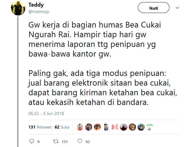 Aparat Ungkap Modus Penipuan Atas Nama Bea Cukai. Penting Nih Apalagi yang Suka Nyari Barang Lelang!