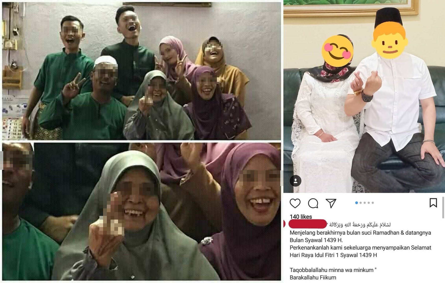 ‘Tragedi’ Foto Lebaran Keluarga Kayak Gini Harusnya sih Nggak Ada. Makanya, Jangan Dipaksa Ikut Gaya