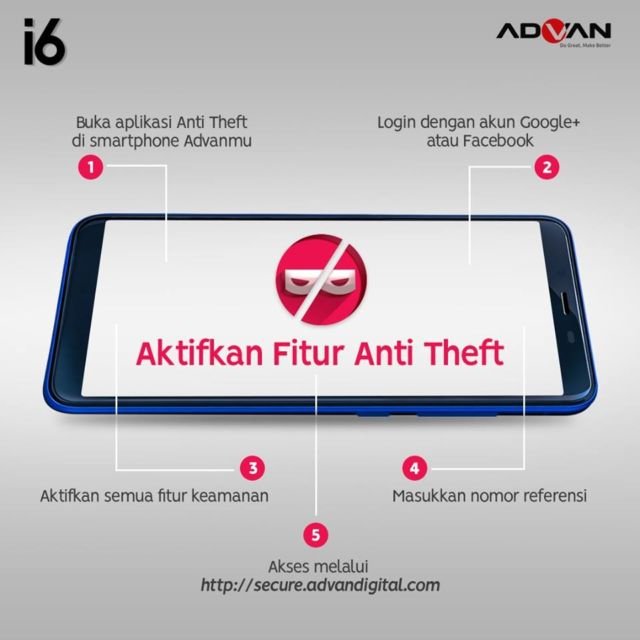 Anti Theft Advan i6