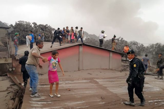 12 Potret Kengerian Pasca Letusan Gunung Fuego di Guatemala, Meletus Tanpa Peringatan