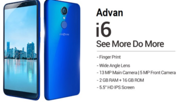 Kamu Harus Tahu! Smartphone Lokal Ini Rilis Produk Baru, Advan i6 Dengan Full View Display Harga Satu Jutaan.