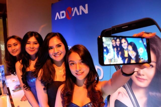 Hasil selfy menggunakan Advan i6