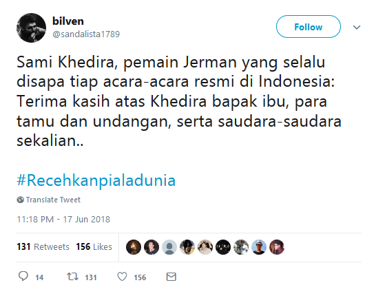 20 Tagar #RecehkanPialaDunia ini Mungkin Bisa Sedikit Obati Kecewa Karena Jagoanmu Kalah. Kocaklah~