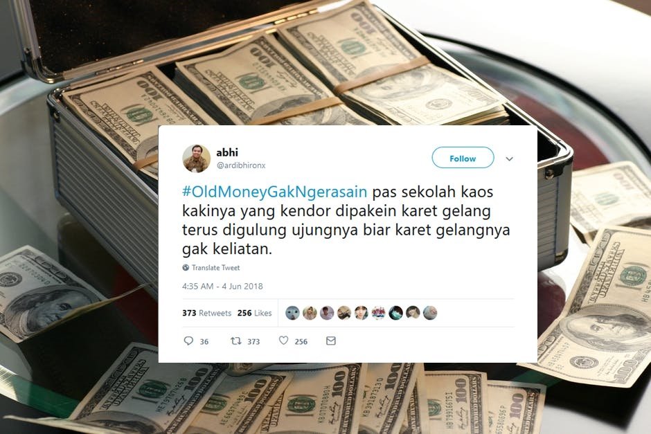 Thread Twitter Soal Orang Kaya Indonesia Bikin Takjub, Warganet Malah Usung Tagar #OldMoneyGakNgerasain