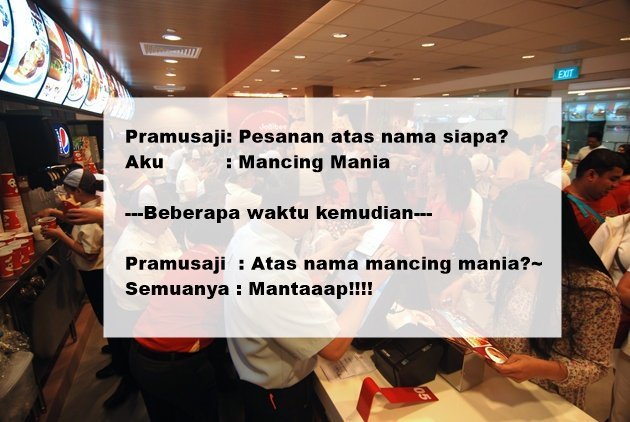 11 Rekomendasi Nama Gokil yang Bisa Dipakai Saat Pesan Makanan. Asal Jangan Sampai Lupa Ambilnya sih