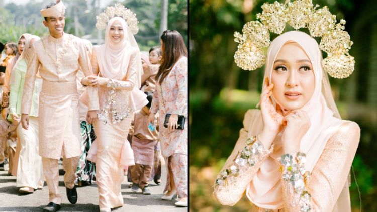 Mahkota Uniknya Jadi Sorotan, Pernak-Pernik Wedding ala Melayu Malaysia Ini Segarkan Pandangan