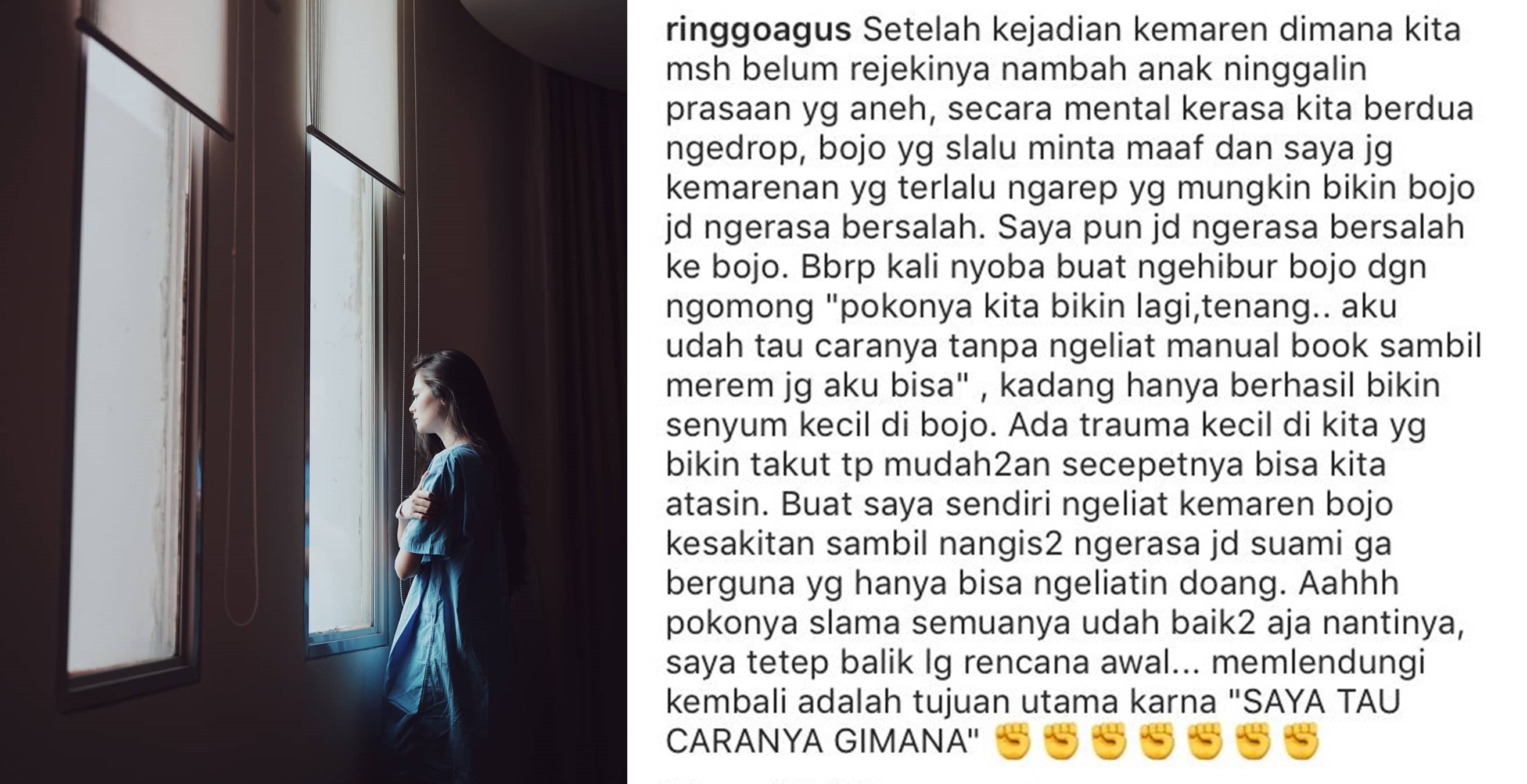 Begini Cara Ringgo Menguatkan Sabai Setelah Alami Keguguran. Meski Menghibur, Tetap Bikin Terharu