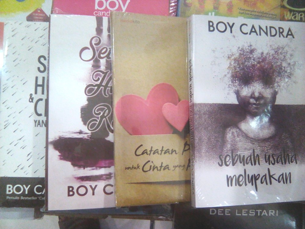 Ini Dia 5 Novel Boy Chandra untuk Kamu yang Patah Hati