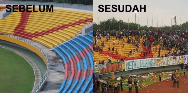 Ratusan Kursi Stadion Jakabaring Dirusak, Tanda Masyarakat Belum Peka Merawat Fasilitas Umum