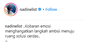 ada saja pasti rintangannya :)