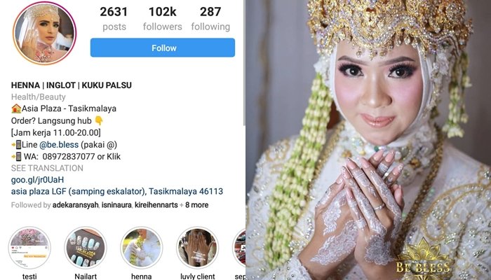 Cek 6 Henna Artist Rekomendasi Hipwee yang Tenar di Instagram Ini. Tak Hanya Wajah, Tanganmu Juga Bisa Jadi Cantik