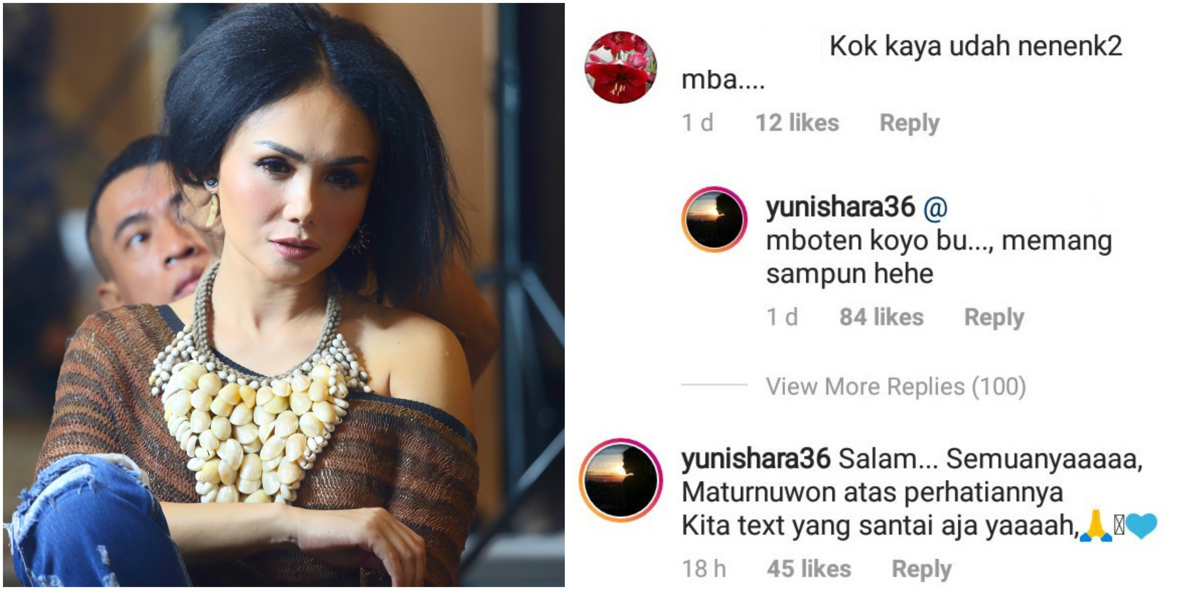 Bisa Jadi, 4 Hal inilah yang Bikin Yuni Shara Awet Muda. Salah Satunya Tetap Sabar Menghadapi Warganet~