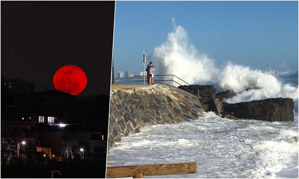 Bukan Mitos, Begini Penjelasan Simpel Kenapa Gerhana Bulan Bisa Bikin Air Laut Naik dan Ombak Besar