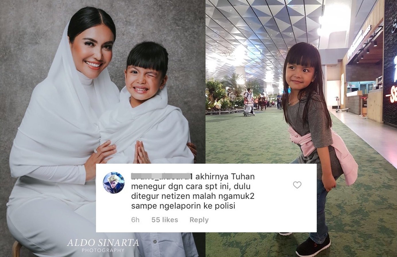 Anak Kena Leukemia Dianggap Teguran Tuhan oleh Oknum, Warganet Kuatkan dan Dukung Denada