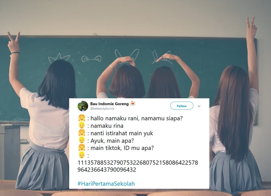 13 Pengalaman “Hari Pertama Sekolah” Zaman Sekarang. Dari Tukeran ID Tik Tok Sampai Rebutan Colokan~