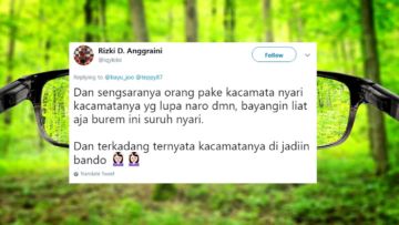 Beginilah Suka Duka dari Warganet sebagai Pemakai Kacamata. Terlihat Miris, Tapi Kocak Juga