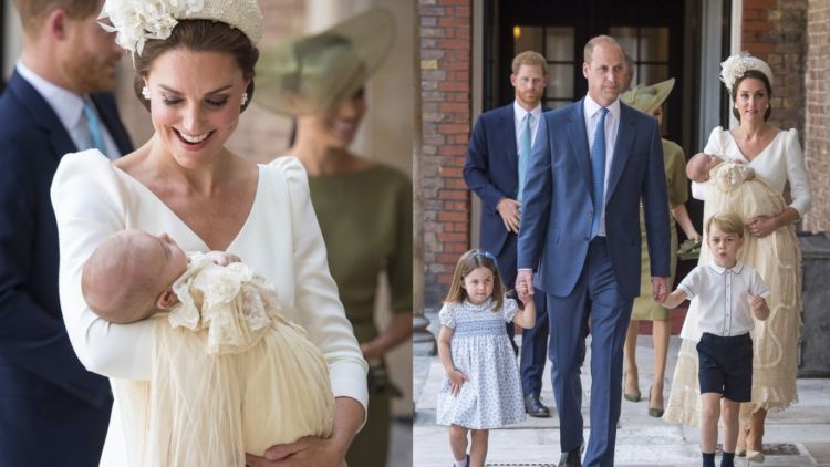 13 Potret Momen Baptisan Prince Louis of Cambridge. Mulai dari Gaun Cantik Hingga Fashion Kate Middleton