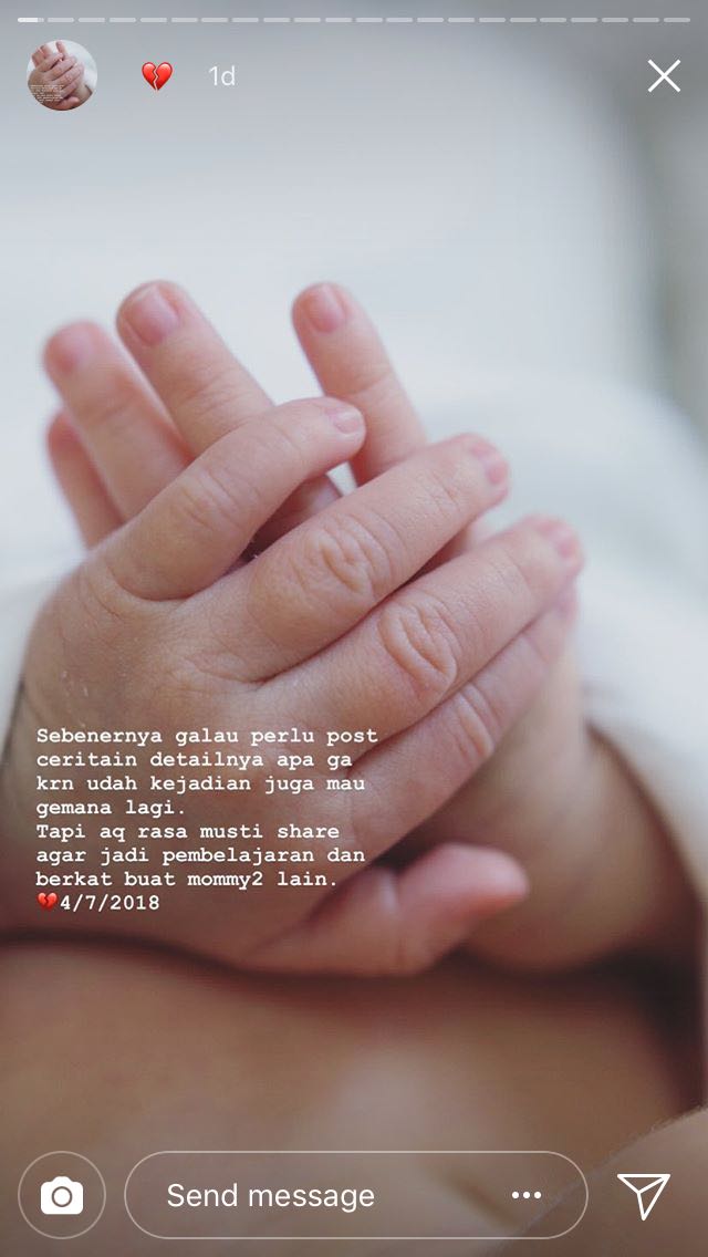 Tragedi Pilu Soal Bayi dan Susternya Diunggah sang Ibu, Warganet Turut Sebarkan Biar Jadi Pelajaran