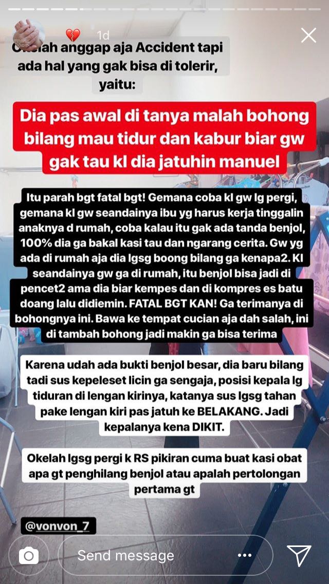 Tragedi Pilu Soal Bayi dan Susternya Diunggah sang Ibu, Warganet Turut Sebarkan Biar Jadi Pelajaran