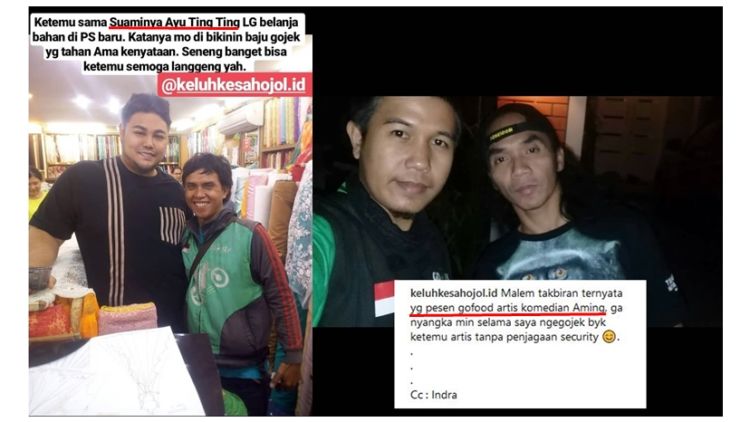 Dapet Penumpang Seleb, 13 Abang Ojol ini Nggak Kenal Siapa Mereka. Kocak, Ada yang Salah Orang Juga!