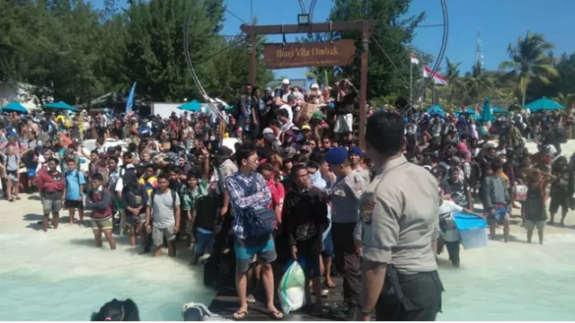 Gili Trawangan Terdampak Parah Gempa Lombok. Begini Potret Kerusakan dan Evakuasinya!