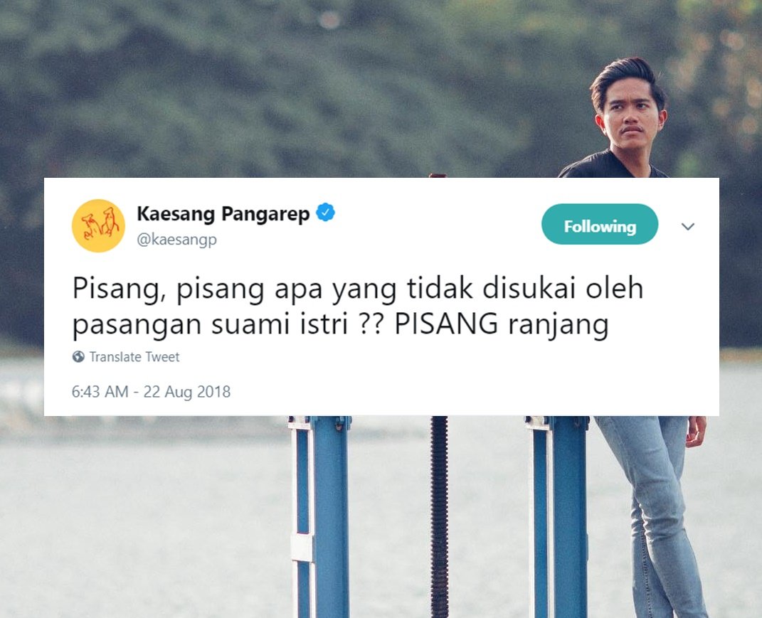 11+ Bukti Betapa Recehnya Kaesang Pangarep di Twitter. Hati-hati, Pamor Selebtweet Bakal Tergeser nih!