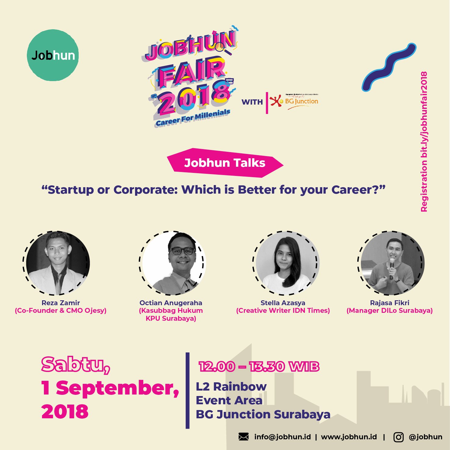 Event ‘Jobhun Fair 2018: Career for Millenials’ Segera Dihelat. Freshgrad Mari Merapat!