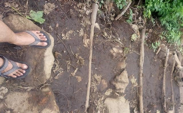 Anak Tangga di Gunung Penanggungan