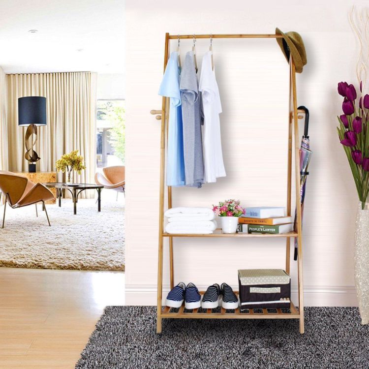 15 Inspirasi Open Wardrobe Cantik Memikat di Kamar. Berasa Lagi Belanja di Rumah Sendiri Sih Kalau Dipajang Begini